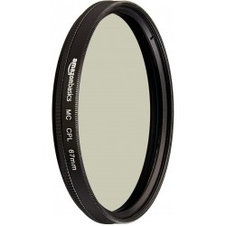 Amazon Basics Circular Polarizer Camera Lens Filter - 67 mm