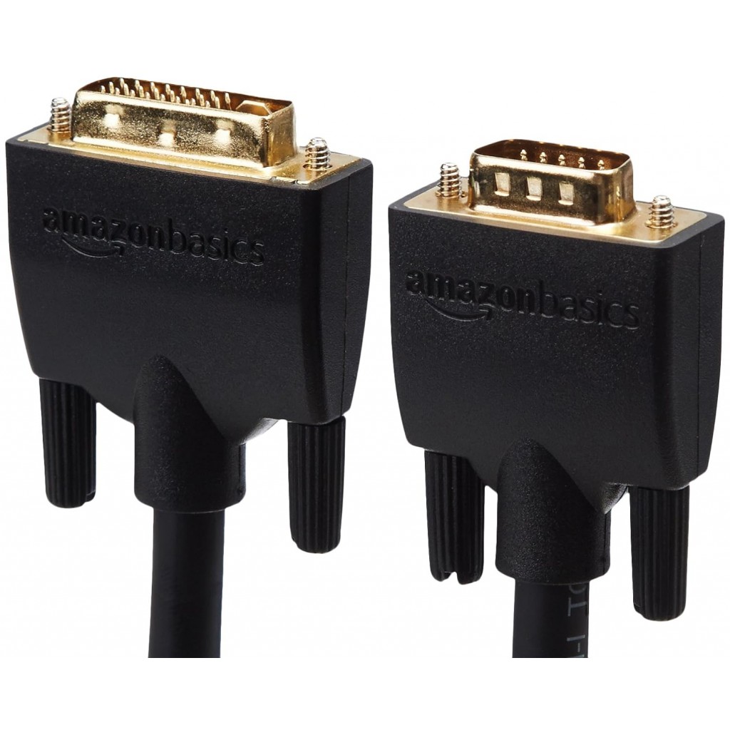 Amazon Basics DVI-I to VGA Cable - 15-Feet (Black) Amazon Basics DVI-I to VGA Cable - 15-Feet (Black)