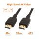 Amazon Basics High-Speed HDMI Cable, 3 Feet (Black, 2-Pack) - Supports Ethernet, 3D, 4K video