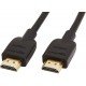 Amazon Basics High-Speed HDMI Cable, 3 Feet (Black, 2-Pack) - Supports Ethernet, 3D, 4K video