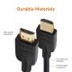 Amazon Basics High-Speed HDMI Cable, 3 Feet (Black, 2-Pack) - Supports Ethernet, 3D, 4K video