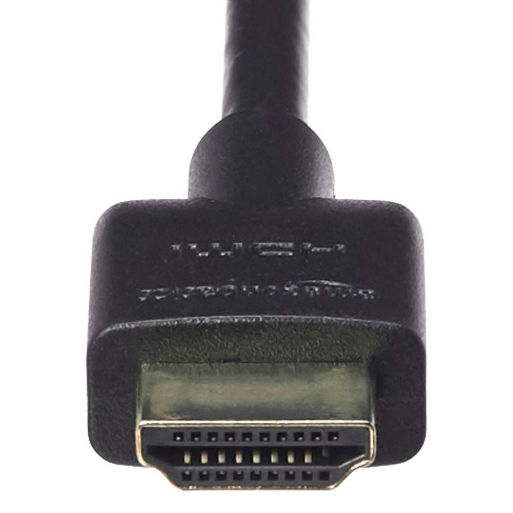 Amazon Basics High-Speed HDMI Cable, 3 Feet (Black, 2-Pack) - Supports Ethernet, 3D, 4K video Amazon Basics High-Speed HDMI Cable, 3 Feet (Black, 2-Pack) - Supports Ethernet, 3D, 4K video