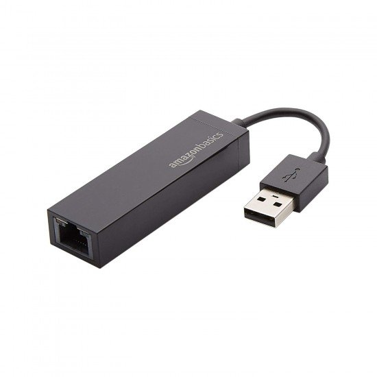 AmazonBasics USB 2.0 to 10/100 Ethernet LAN Network Adapter