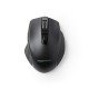 AmazonBasics USB Ergonomic Wireless Mouse - DPI Adjustable - Black