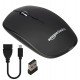 AmazonBasics Wireless Mouse 2.4 GHz Connection, 1600 black 