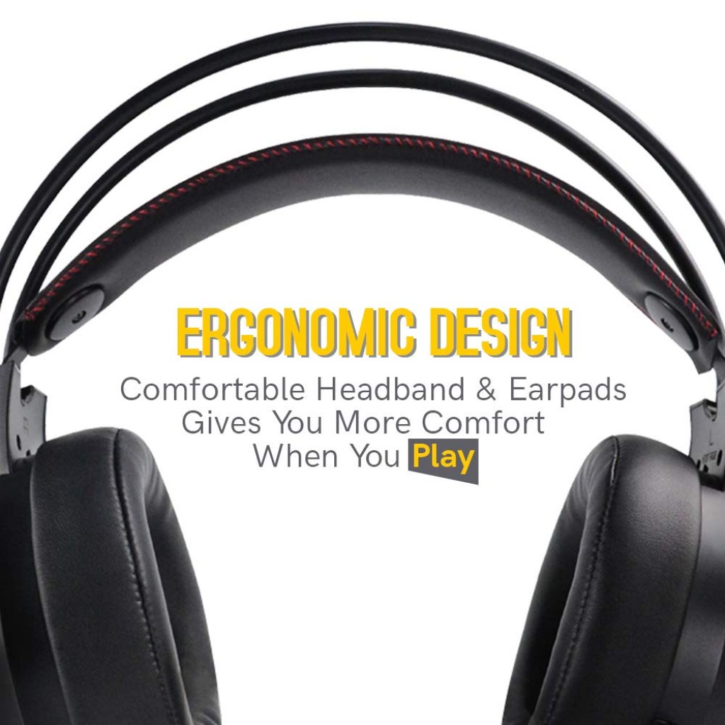 Ant Esports H707 HD RGB Wired Gaming Headset Noise Cancelling Over-Ear Headphones with Mic for PC PS4 Ant Esports H707 HD RGB Wired Gaming Headset Noise Cancelling Over-Ear Headphones with Mic for PC PS4