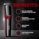 Beardo Ape-X 3-in-1 Multipurpose Trimmer for Men | Grooming Kit :- Trimmer, Shaver, Ear & Nose Trimmer  Beardo Ape-X 3-in-1 Multipurpose Trimmer for Men | Grooming Kit :- Trimmer, Shaver, Ear & Nose Trimmer