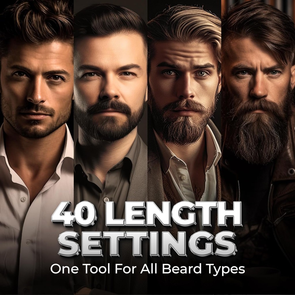 Beardo Chrome Beast Multipurpose Full Body Groomer Trimmer Set For Men | 40 Length Settings | 8 attachments  Beardo Chrome Beast Multipurpose Full Body Groomer Trimmer Set For Men | 40 Length Settings | 8 attachments