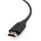 Belkin 2 Meter (6.6 Feet) High-Speed Gold-Plated HDMI Cable, Supports 3D, 4K, 1080p, Audio Return and Ethernet for TV - Black