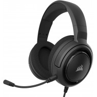 Corsair HS35 Stereo Wired Over Ear Gaming Headphones with Mic Designed for PC and Mobile, Carbon