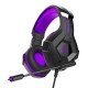 Cosmic Byte H11 Gaming wired over ear Headset with Microphone (Black/Purple)