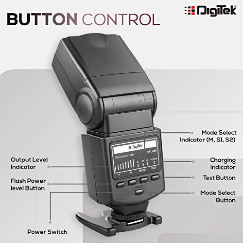 DIGITEK® (DFL-088) Universal Electronic Flash Speedlite for DSLR Cameras Canon Nikon Pentax Olympus DIGITEK® (DFL-088) Universal Electronic Flash Speedlite for DSLR Cameras Canon Nikon Pentax Olympus
