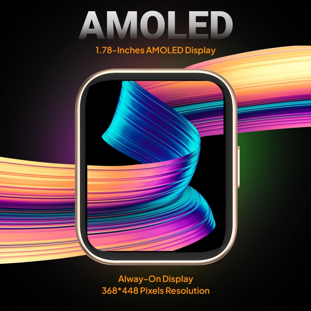 Fire-Boltt Astro 1.78" AMOLED Display Smartwatch, Always On Display, Bluetooth Calling (Black) Fire-Boltt Astro 1.78" AMOLED Display Smartwatch, Always On Display, Bluetooth Calling (Black)