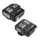 Godox X1N 2.4GHz i-TTL Wireless Transmitter and Receiver Trigger Set for Nikon (Black)