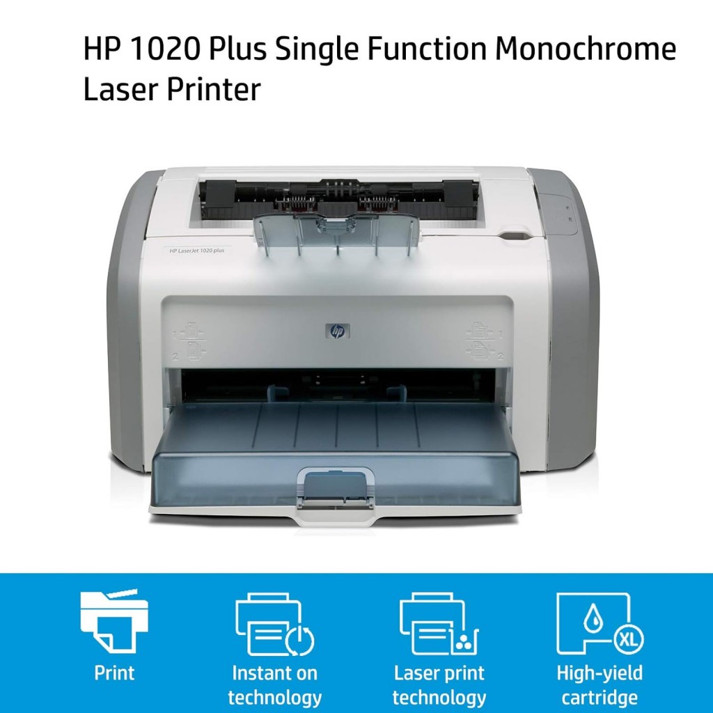 HP 1020 Plus Single Function Laser Printer (Black) Refurbished HP 1020 Plus Single Function Laser Printer (Black) Refurbished