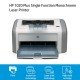 HP 1020 Plus Single Function Laser Printer (Black) Refurbished