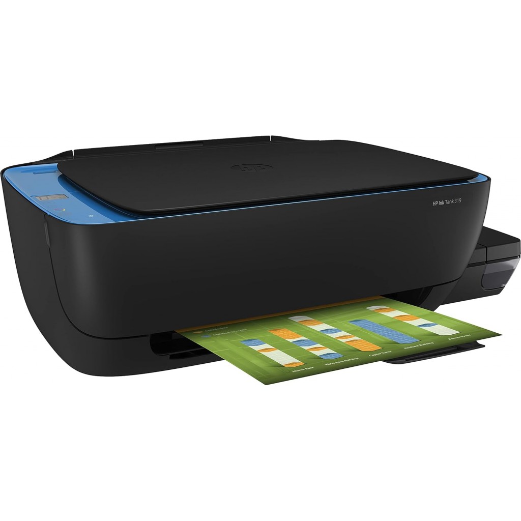 HP Ink Tank 319 Printer, All-in-One, Print, Copy, Scan, (refurbished) HP Ink Tank 319 Printer, All-in-One, Print, Copy, Scan, (refurbished)
