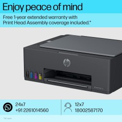 HP Ink Tank 516 Color Printer, Scanner, & Copier with High Capacity Tank for Home, (refurbished)