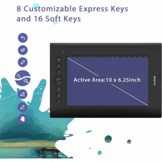 Insiprpy H610 Pro V2 Android Support Graphics Drawing Tablet