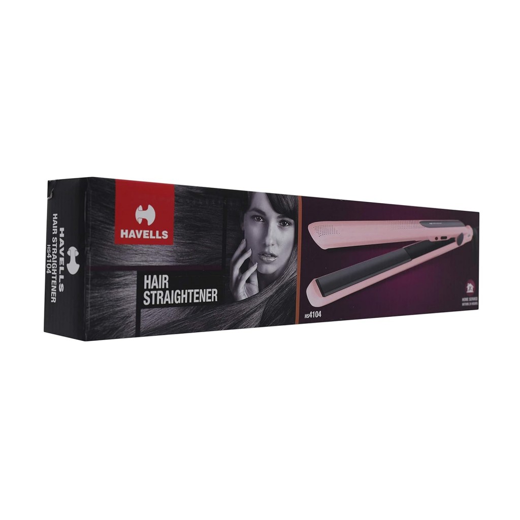 Havells HS4104 Hair Straightener (Pink)