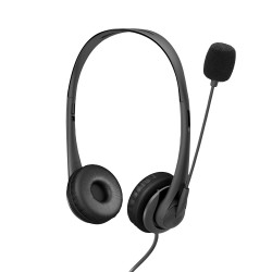 Hp Stereo 3.5Mm G2 Wired Over Ear Headphones with Control and Mute Button (428H6Aa, Black)