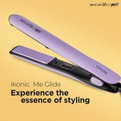 Ikonic Glide Hair Straightener  Ceramic Coated Floating Plates  Quick Heat Up  Switch Light Indicator Compact Design 