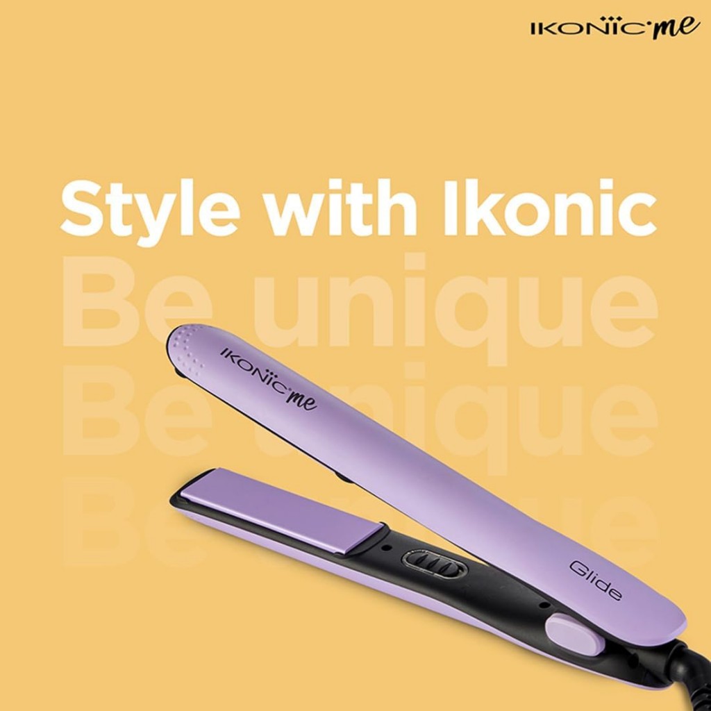 Ikonic Glide Hair Straightener  Ceramic Coated Floating Plates  Quick Heat Up  Switch Light Indicator Compact Design  Ikonic Glide Hair Straightener  Ceramic Coated Floating Plates  Quick Heat Up  Switch Light Indicator Compact Design