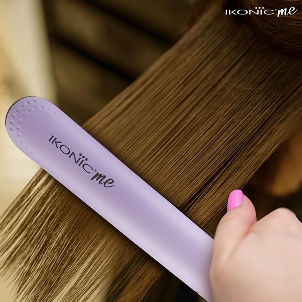 Ikonic Glide Hair Straightener  Ceramic Coated Floating Plates  Quick Heat Up  Switch Light Indicator Compact Design  Ikonic Glide Hair Straightener  Ceramic Coated Floating Plates  Quick Heat Up  Switch Light Indicator Compact Design