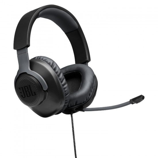 JBL Free WFH, Wired Over Ear Headphones with mic for Work from Home, Conference Calls  (Black)