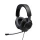 JBL Quantum 100 Wired Over Ear Gaming Headphones with Mic, 40mm Dynamic Drivers, Quantum Sound  (Black)