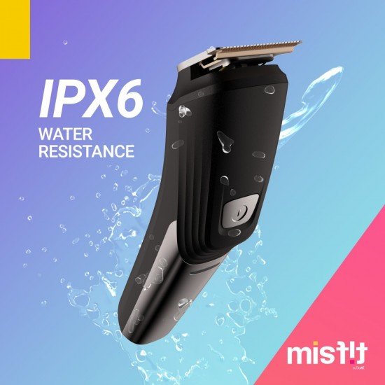 Misfit by boat t200 runtime 120 mins 6-in-1 trimmer for men black