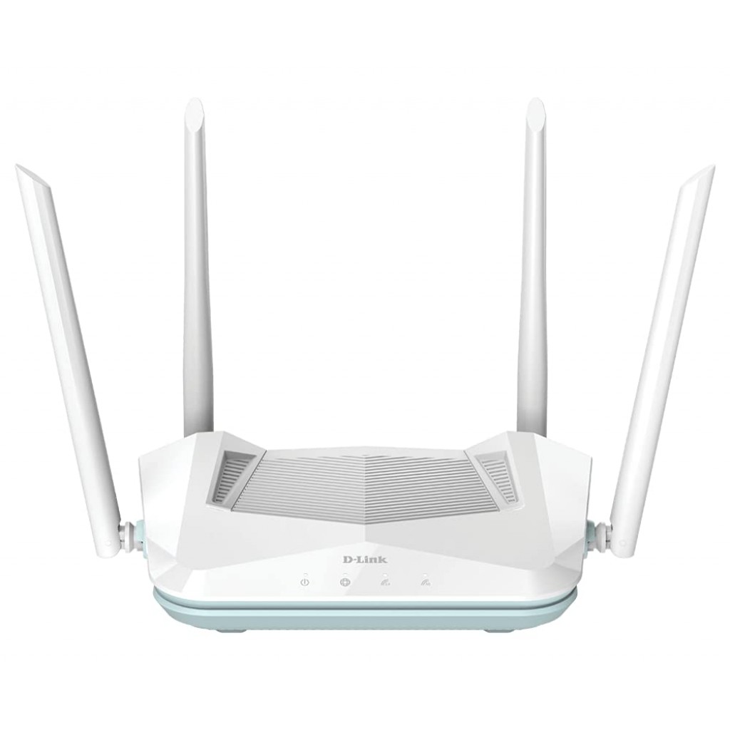 D-Link R15 AX1500 Eagle PRO AI Dual-Band Smart Router, Wi-Fi 6, 4 Gigabit Ports D-Link R15 AX1500 Eagle PRO AI Dual-Band Smart Router, Wi-Fi 6, 4 Gigabit Ports