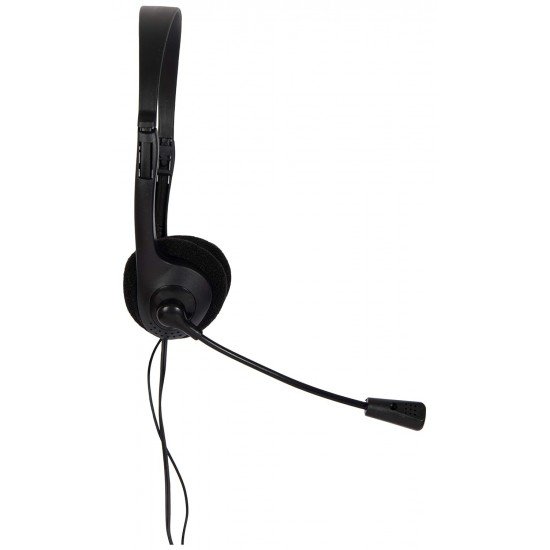 Quantum QHM316 Wired PC Stereo Headphone (Black)-