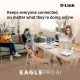 D-Link R15 AX1500 Eagle PRO AI Dual-Band Smart Router, Wi-Fi 6, 4 Gigabit Ports