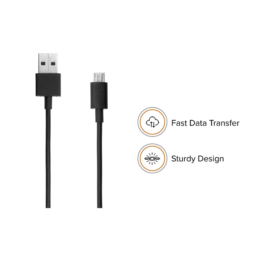 Mi Micro USB Cable 120cm USB Type A Black Mi Micro USB Cable 120cm USB Type A Black
