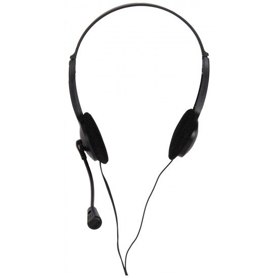 Quantum QHM316 Wired PC Stereo Headphone (Black)-