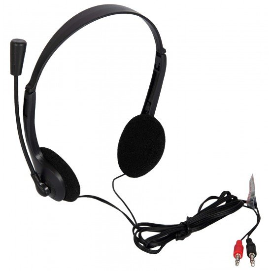 Quantum QHM316 Wired PC Stereo Headphone (Black)-