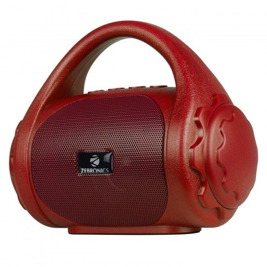 Zebronics ZEB-COUNTY 3W Wireless Bluetooth Portable Speaker (Red)