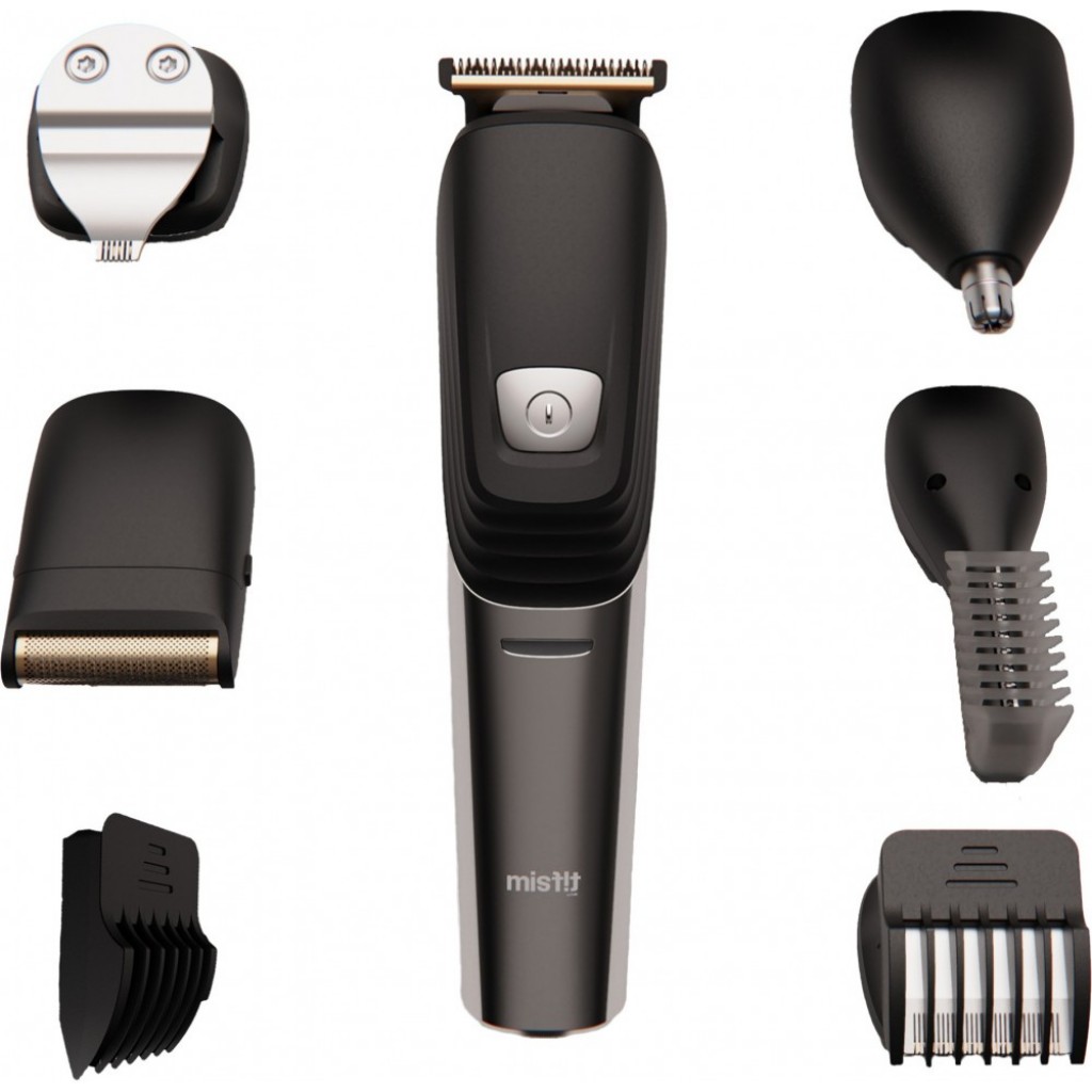Misfit by boat t200 runtime 120 mins 6-in-1 trimmer for men black Misfit by boat t200 runtime 120 mins 6-in-1 trimmer for men black