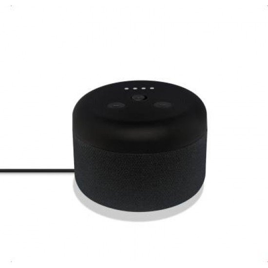 MarQ Smart Home Speaker with Google Assistant with Google Assistant Smart Speaker Black