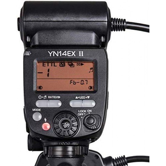 Yongnuo YN-14EX II TTL LED Macro Ring Flash Light for Canon