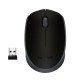 Logitech B170 Wireless Mouse, 2.4 GHz with USB Nano Receiver, Optical Tracking,  Black