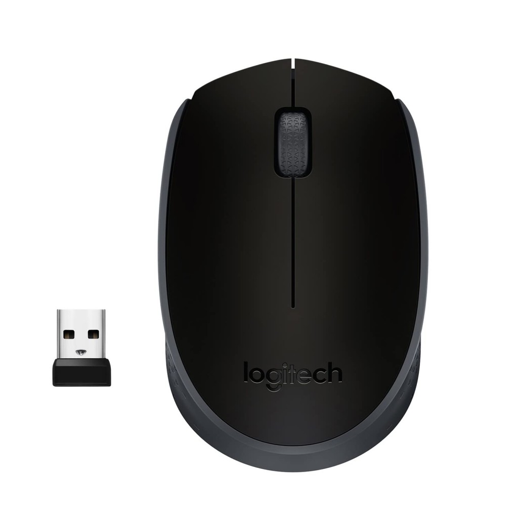 Logitech B170 Wireless Mouse, 2.4 GHz with USB Nano Receiver, Optical Tracking, Black Logitech B170 Wireless Mouse, 2.4 GHz with USB Nano Receiver, Optical Tracking, Black