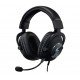 Logitech G Pro X Gaming Wired Over Ear Headphones with Mic Blue Voice DTS Headphone:X 2.0, 50Mm Pro-G - (Black)