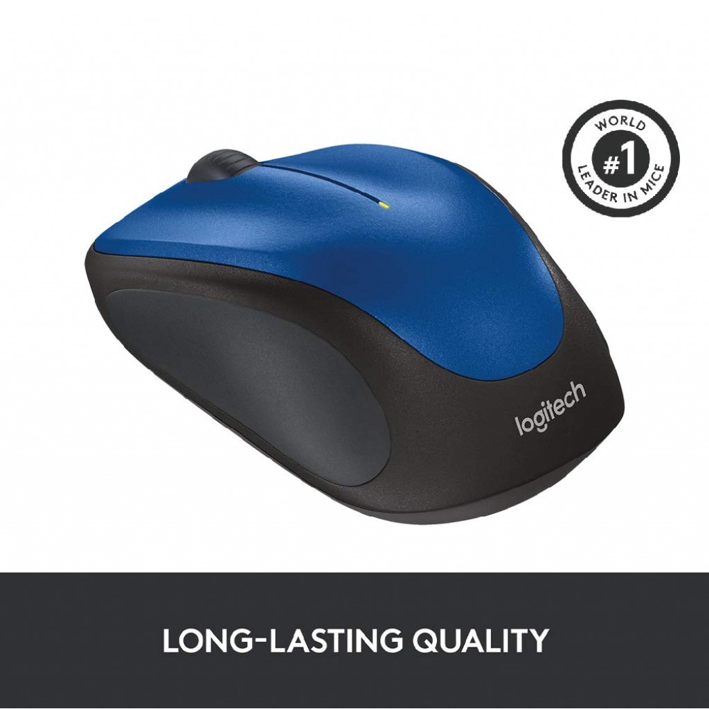 Logitech M235 Wireless Mouse, 1000 DPI Optical Tracking, 12 Month Life Battery, Compatible with Windows, Mac, Chromebook/PC/Laptop Logitech M235 Wireless Mouse, 1000 DPI Optical Tracking, 12 Month Life Battery, Compatible with Windows, Mac, Chromebook/PC/Laptop