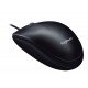 Logitech M90 Wired USB Mouse, 3 yr Warranty, 1000 DPI Optical Tracking, Ambidextrous PC/Mac/Laptop - Black