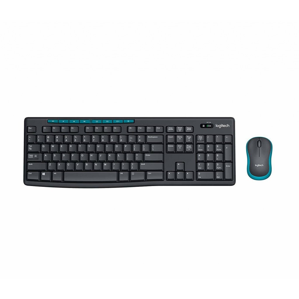 Logitech MK275 USB Wireless Keyboard and Mouse Set for Windows, 2.4 GHz Wireless, Compact Wireless Mouse Black Logitech MK275 USB Wireless Keyboard and Mouse Set for Windows, 2.4 GHz Wireless, Compact Wireless Mouse Black