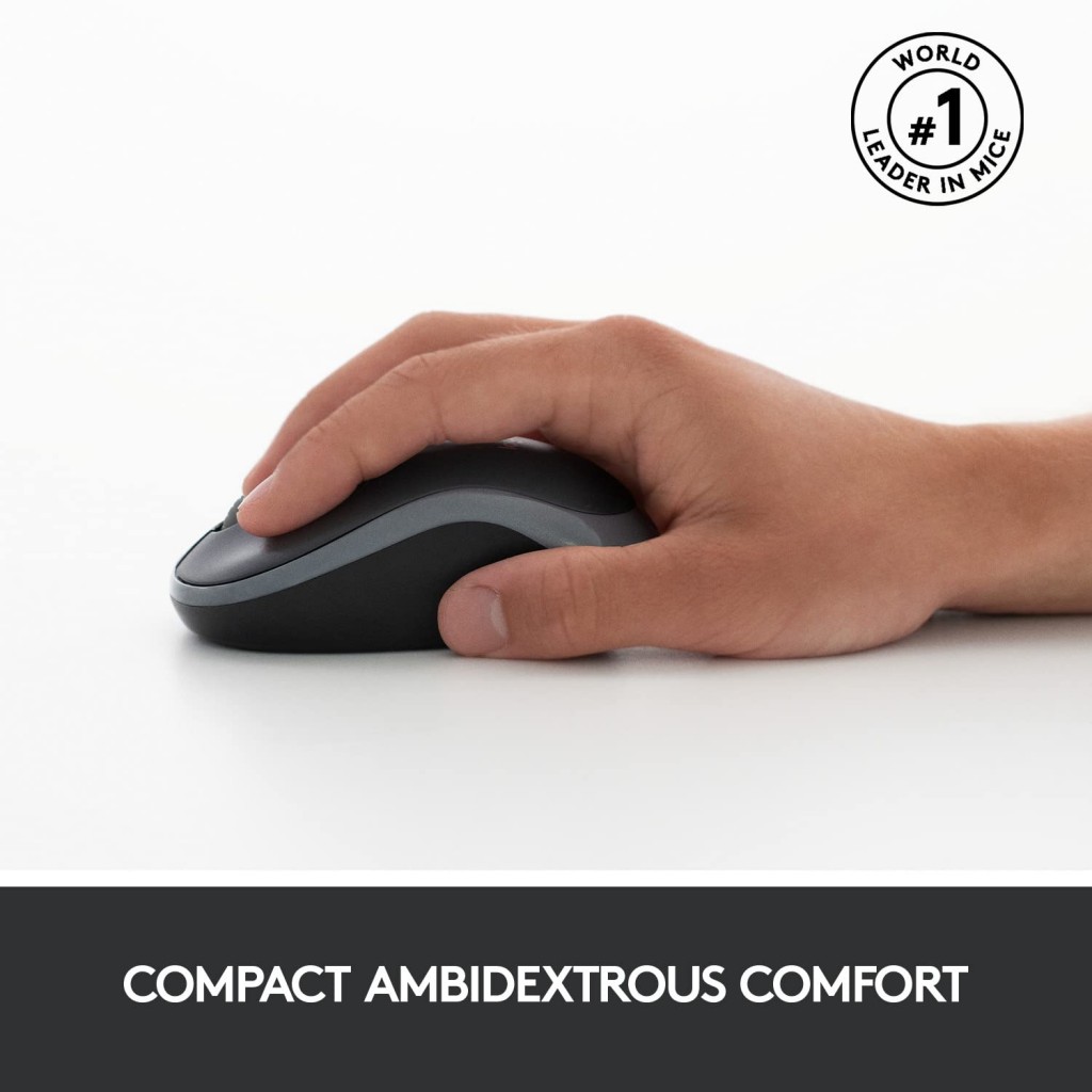 Logitech MK275 USB Wireless Keyboard and Mouse Set for Windows, 2.4 GHz Wireless, Compact Wireless Mouse Black Logitech MK275 USB Wireless Keyboard and Mouse Set for Windows, 2.4 GHz Wireless, Compact Wireless Mouse Black