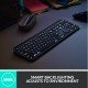 Logitech Mx Keys Advanced Illuminated Wireless Keyboard, Bluetooth, Tactile Responsive Typing, Backlit Keys, USB-C Black