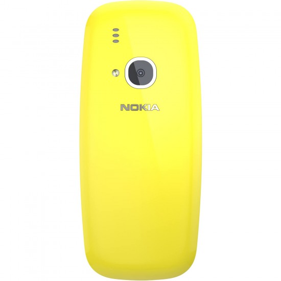 Nokia 3310 Dual SIM Keypad Phone with MP3 Player, Wireless FM Radio and Rear Camera | Yellow Nokia 3310 Dual SIM Keypad Phone with MP3 Player, Wireless FM Radio and Rear Camera | Yellow